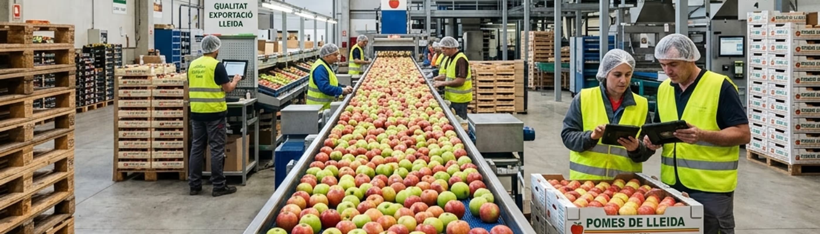 Cas d'Èxit: Traçabilitat i Gestió d'Exportació de Fruita a Lleida