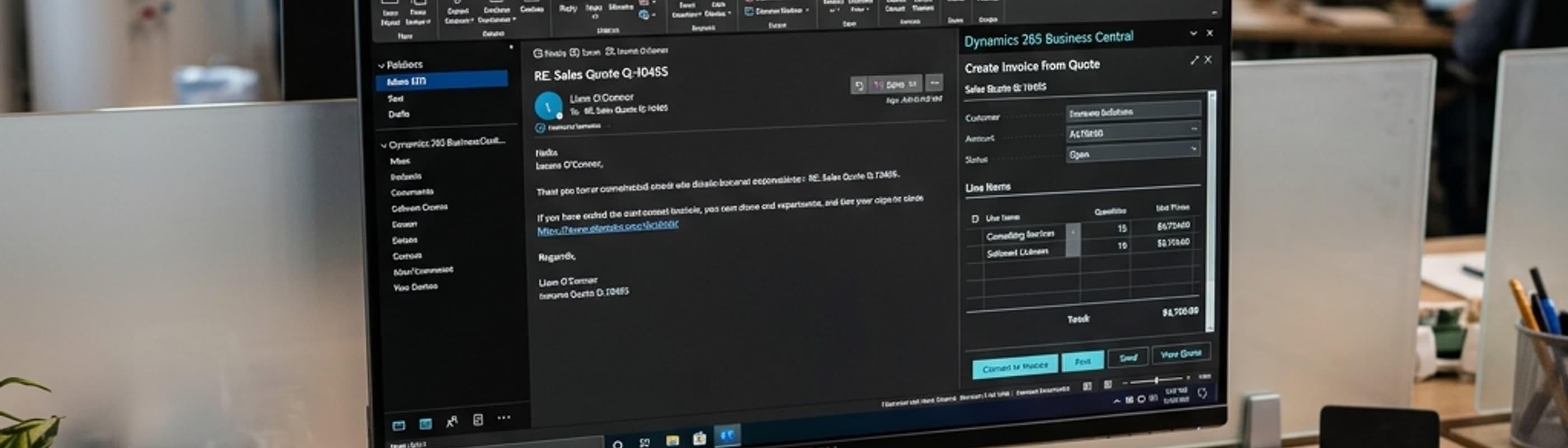 Integració Business Central amb Microsoft 365